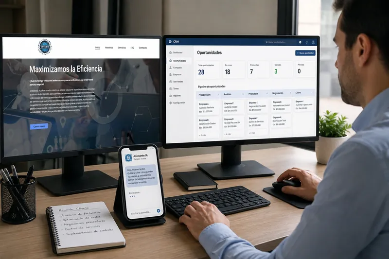 Genesis Auditor - Operación digital B2B